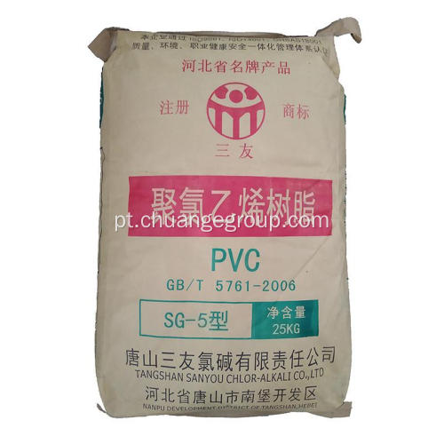 Valor K à base de carbonato de resina de PVC Sanyou 65-67